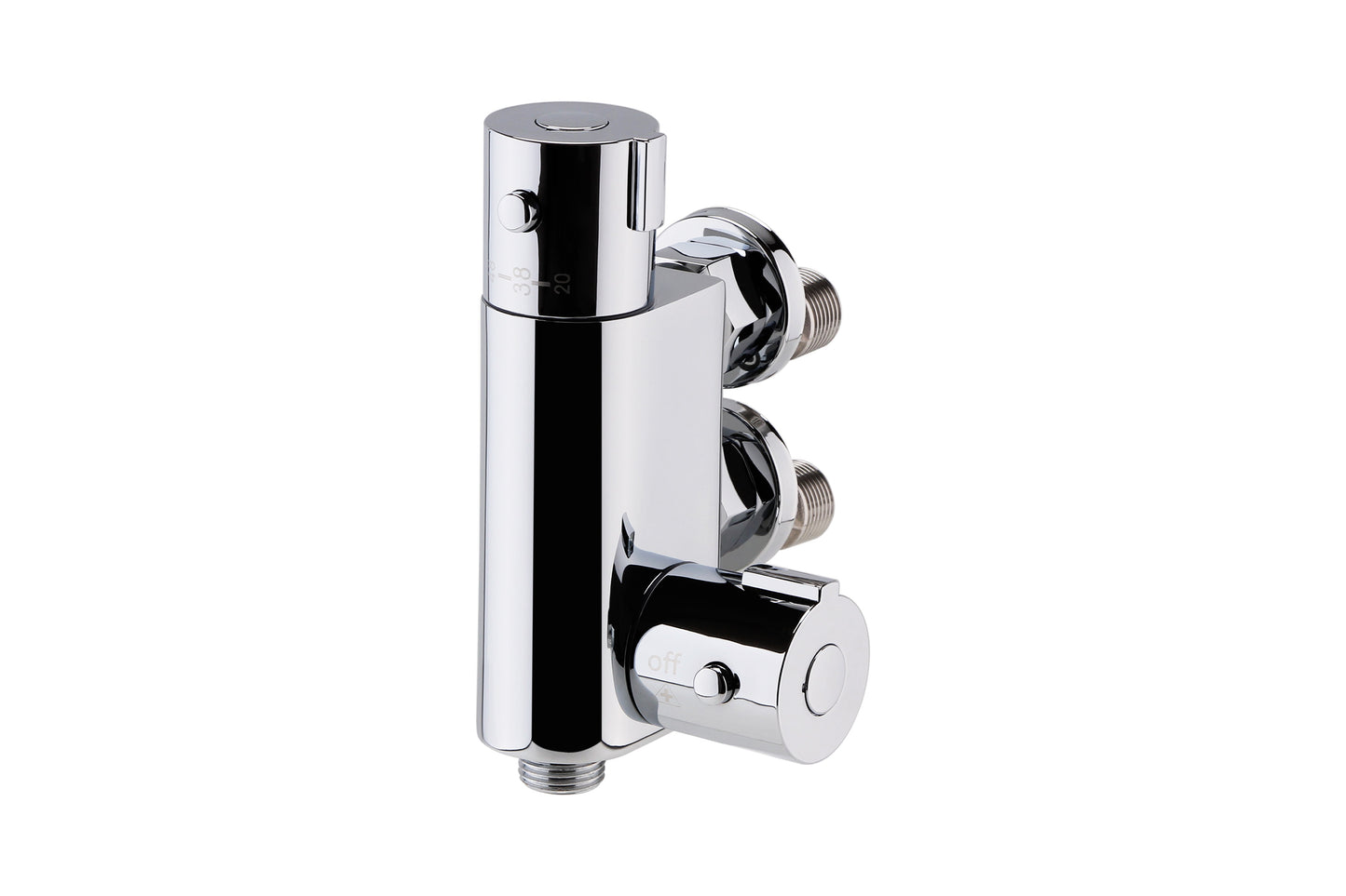 Nuie Vertical Thermostatic Bottom outlet Bar Valve