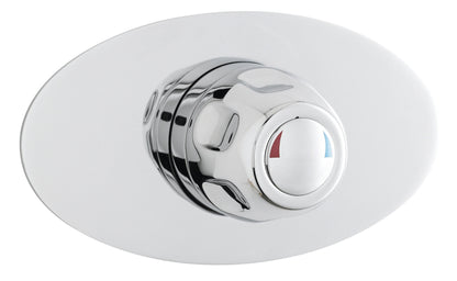 Nuie Commercial Concealed Sequential Thermostatic Shower Valve