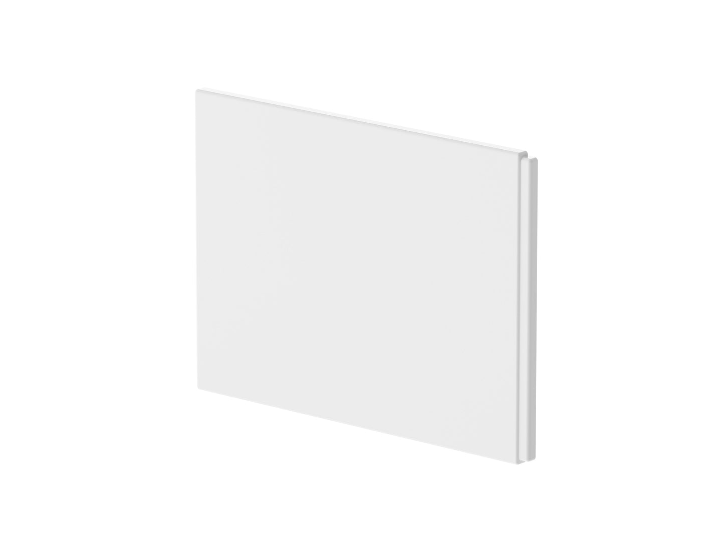 Nuie Acrylic P-Bath Panels - Gloss White