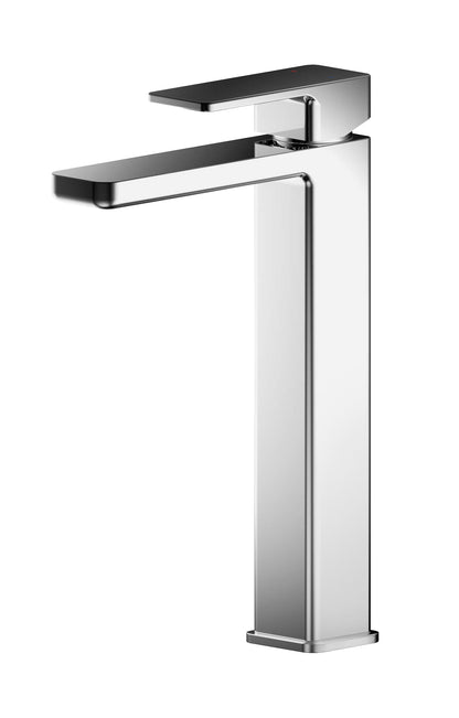 Nuie Windon Square Deck Mounted High Rise Mono Basin Mixer