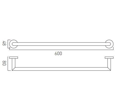 Vado Spa Towel Rail