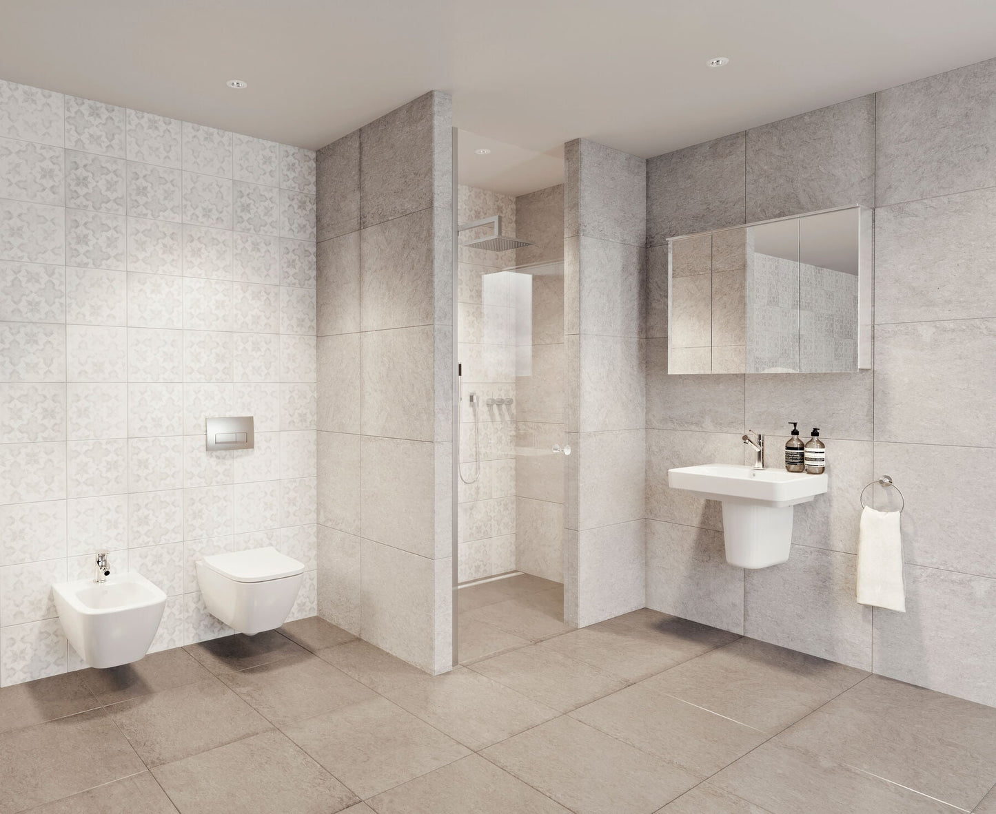 Geberit Delta50 dual flush Plate