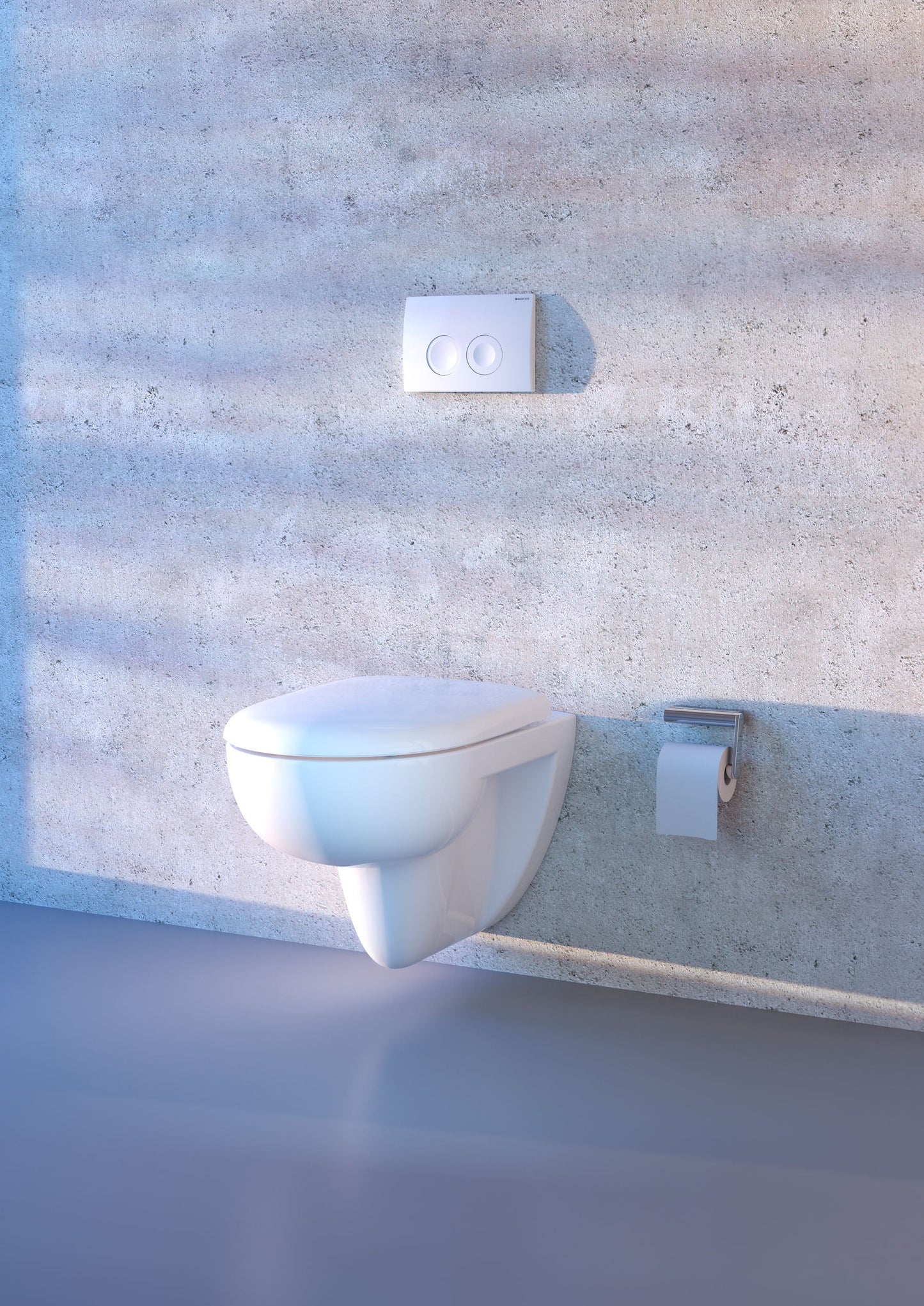 Geberit Delta25 Dual Flush Plate