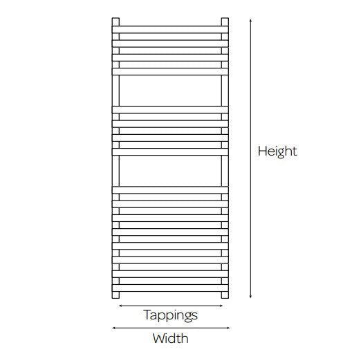 Kartell Mode Design Radiator - Chrome