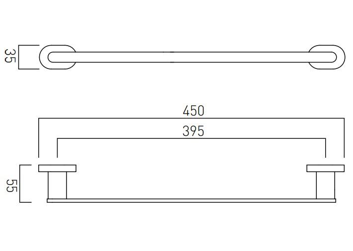 Vado Life Towel Rail