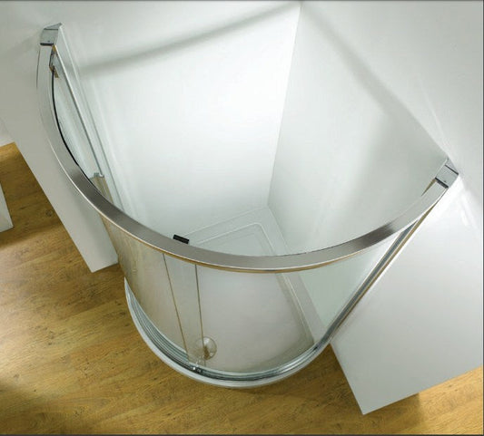 Kudos Original Curved Sliding Enclosure - 1 Door Side Access