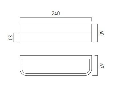 Vado Omika Towel Bar