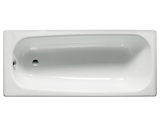 Contesa 1700mm x 700mm 2TH PLAIN Steel Bath White
