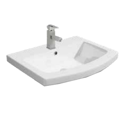 Kartell Trim 550mm Basin and Pedestal - White