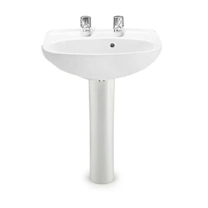 Roca Laura Round Basin With Pedestal