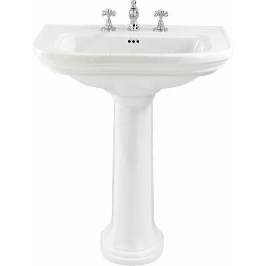 Imperial Carlyon Pedestal - White