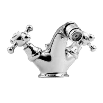 Imperial Westminster 1/2" monobloc bidet mixer complete with pop up waste - Chrome