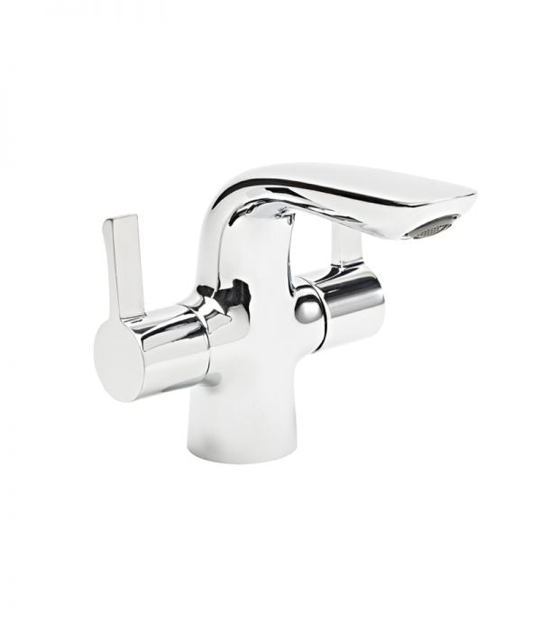 Tavistock Revive Monobloc Basin Mixer with sprung plug waste - Chrome