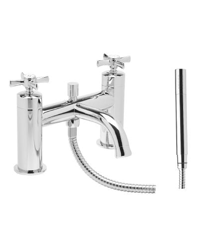 Tavistock Cheltenham Bath Shower Mixer with hose and handset - Chrome