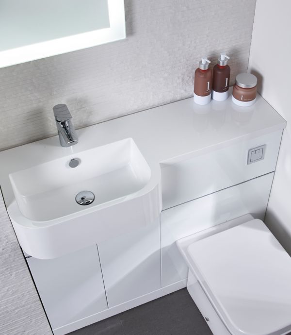 Tavistock Fitted Isocast Basin - For Slim Depth