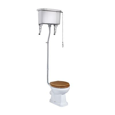 Tavistock Vitoria High Level Cistern and lid with fitting