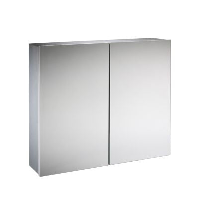 Tavistock Balance 600mm 2 Door Mirror Cabinet with Glass Shelves