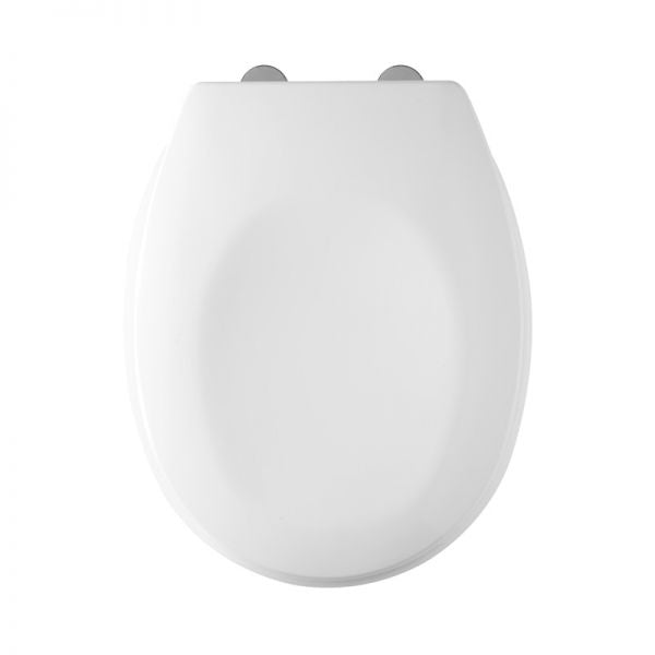 Tavistock Verve WC Seat with white hinges - Gloss White