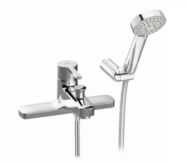 Roca Naia Deck-Mounted Bath Or Shower Mixer