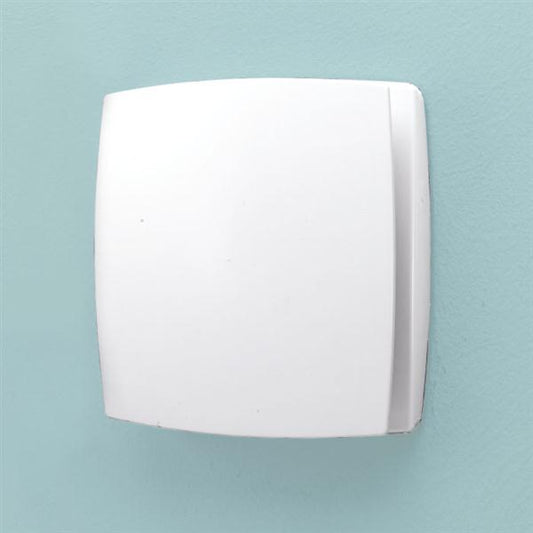 HiB Breeze Wall Mounted W15.2 x H15.2 x D3.3cm discreet Fan