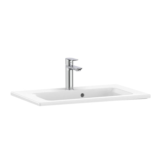 Roca The Gap Compact Basin 1TH White