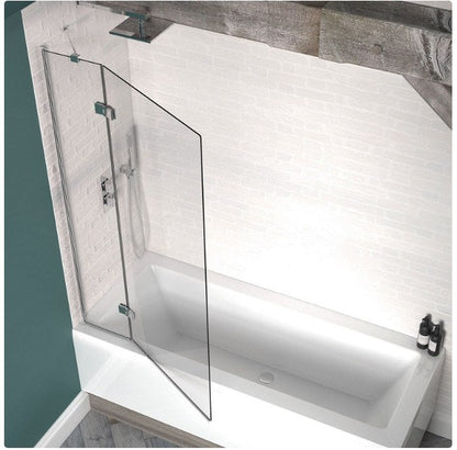 Kudos 2 Panel Out-Swinging 1500 x 950mm Bath Screen