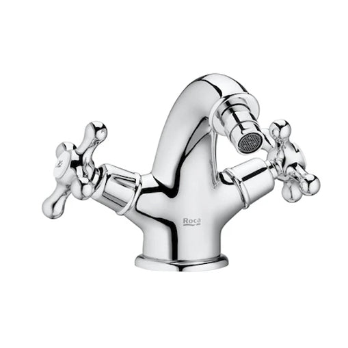 Roca Carmen Twin Lever Bidet Mixer