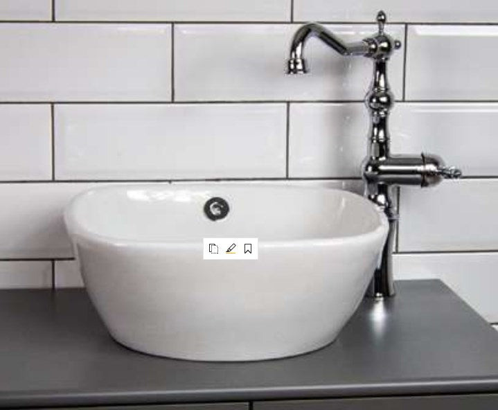 Silverdale 670mm Unit Grey With Wash Bowl