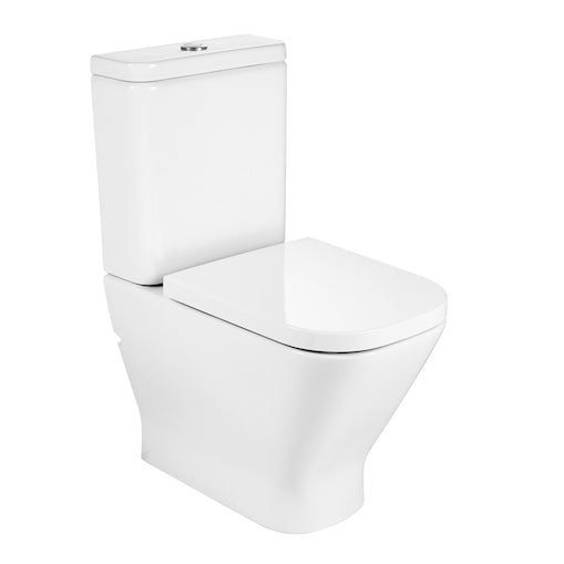 Roca The Gap Compact back to wall Rimless WC with dual outlet