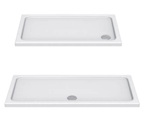 Kudos Kstone Rectangular Shower Trays - White