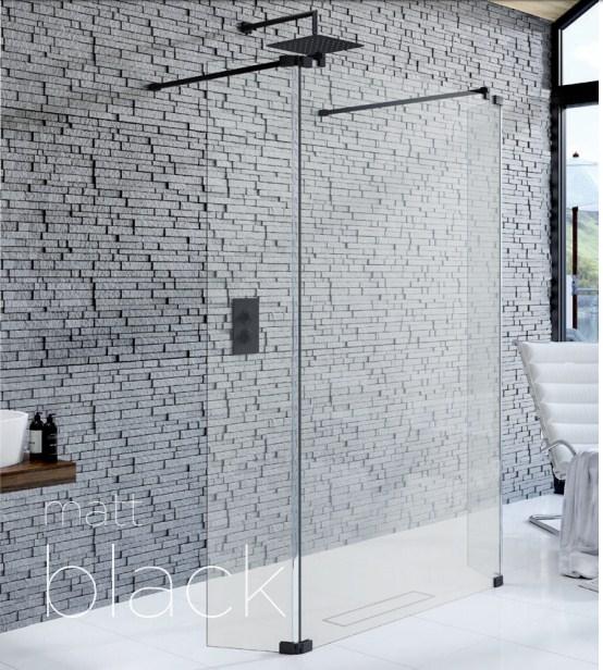 Kudos 10mm Ultimate Flat Panel Walk-In Shower enclosures