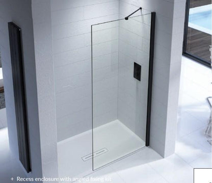 Kudos 8mm Ultimate Flat Panel Walk-In Shower enclosures