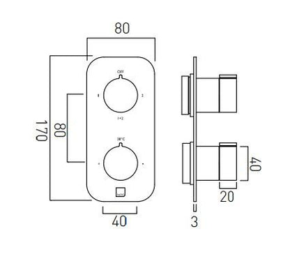 Vado Tablet Altitude Trim Kit