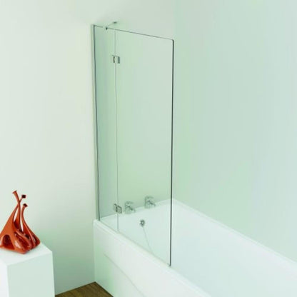 Kudos 2 Panel Out-Swinging 1500 x 950mm Bath Screen