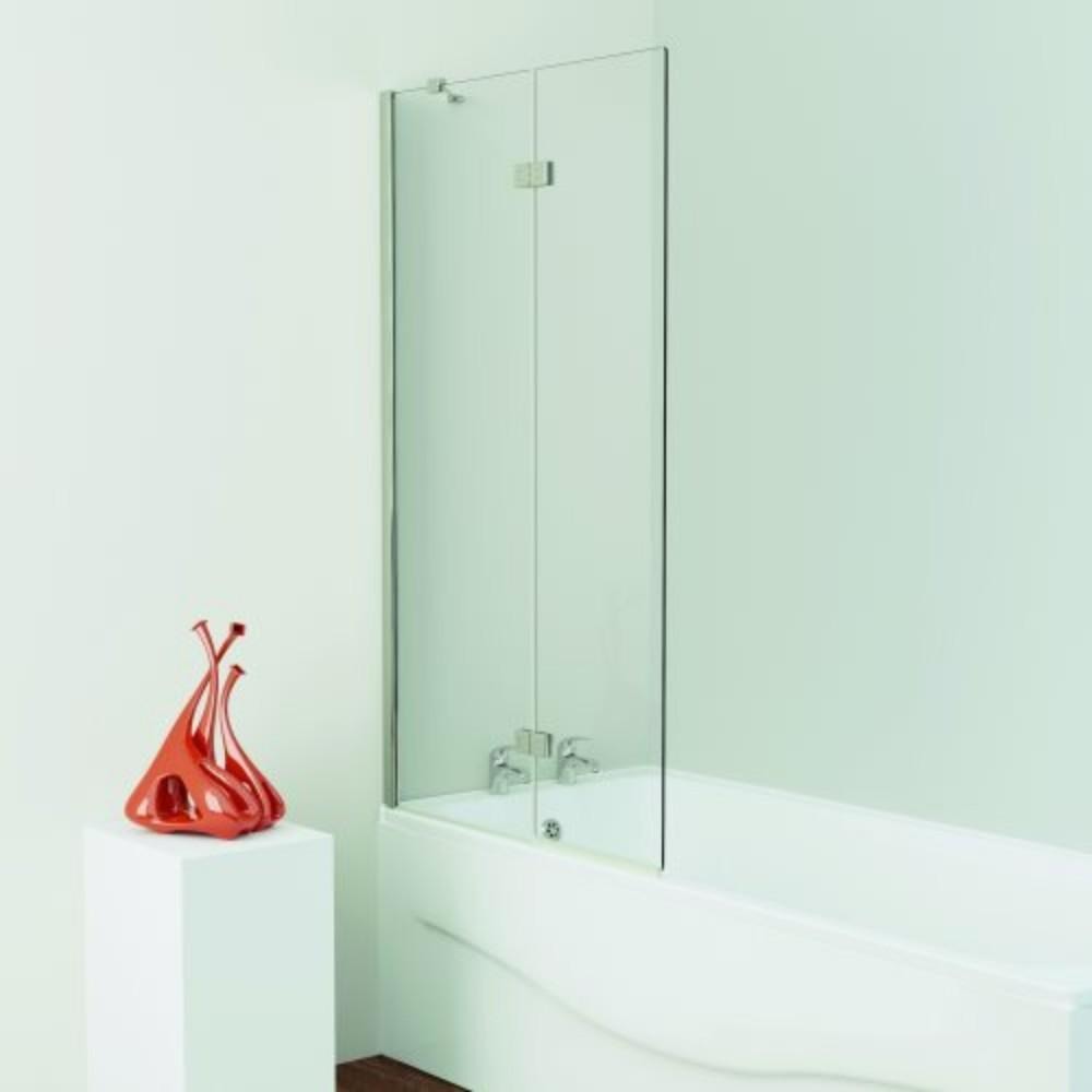 Kudos 2 Panel In-Fold 1500h x 875mm Bath Screen