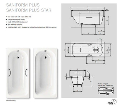 Kaldewei Advantage Saniform Plus Baths