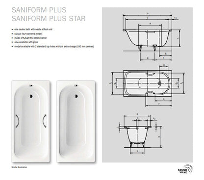 Kaldewei Advantage Saniform Plus Baths