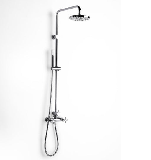 Roca Loft-T wall-mounted twin lever shower column