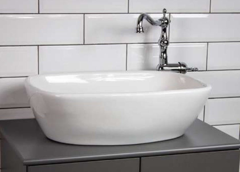 Silverdale 670mm Unit Grey With Wash Bowl