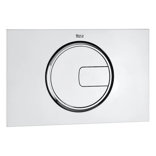 Roca In-Wall PL4 Dual flush operating plate for concealed cistern