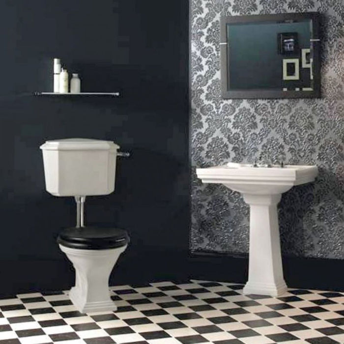 Imperial Astoria Deco Low Level Toilet with Cistern & Fittings