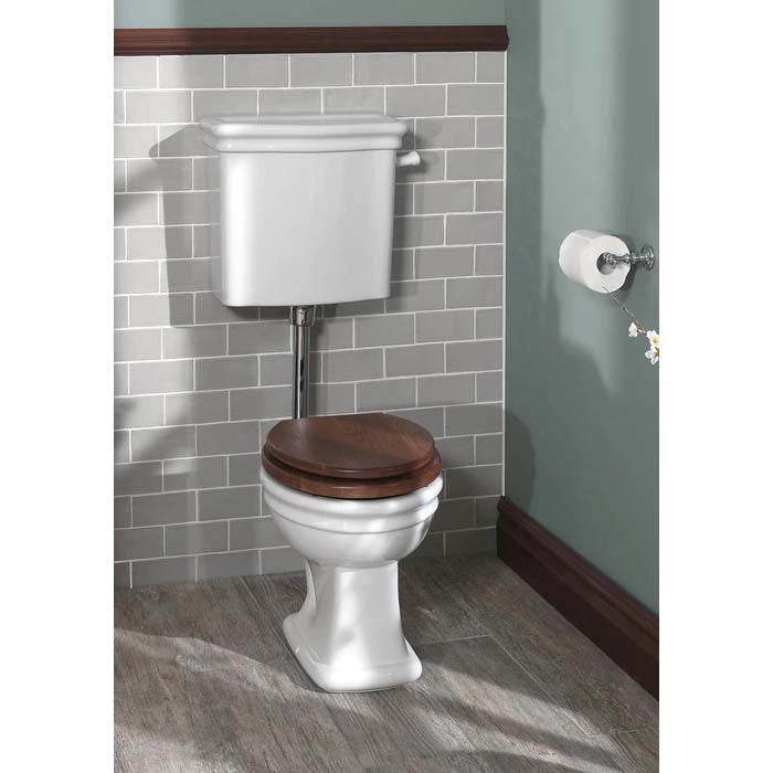 Silverdale Loxley Low Level Toilet with Seat & Cistern