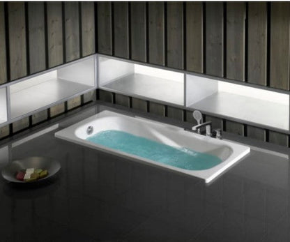 Roca Princess-N 1700 x 700 Anti-Slip Steel Bath 0TH