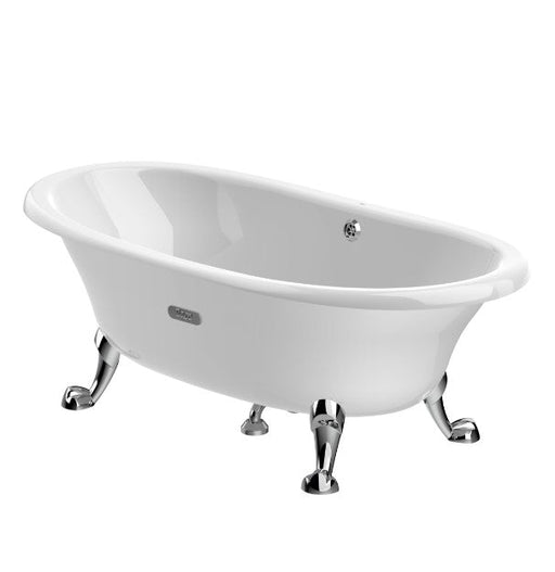 Roca Eliptico Anti-Slip Freestanding Bath 1700 x 850 White 0TH
