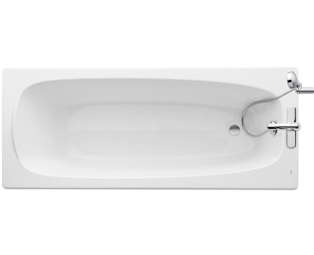 Roca Malaga 1700 x 700 Single Ended Bath 2TH White