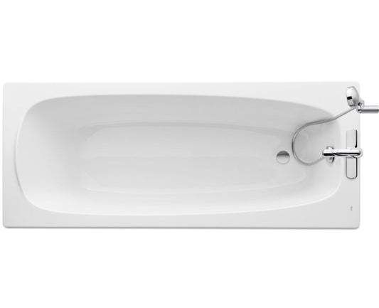 Roca Malaga 1700 x 700 Single Ended Bath 2TH White