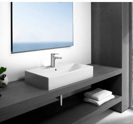 Roca Diverta Semi-recessed Basin 1TH