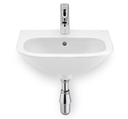 Roca Nexo wall-hung cloakroom basin 450 Centre Tap Hole