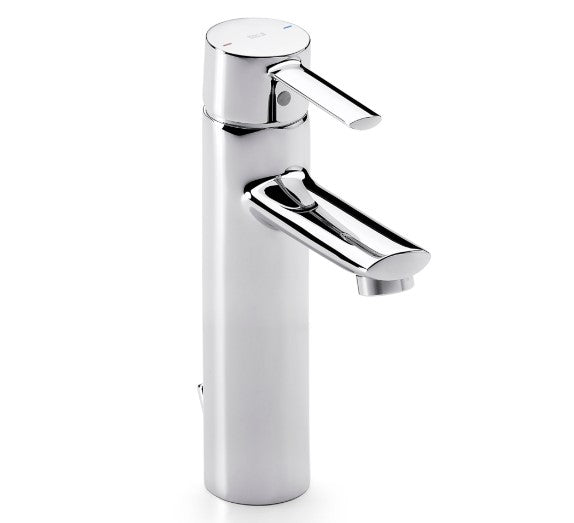 Roca Targa Extended basin mixer with pop-up waste