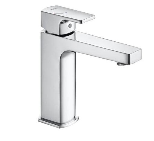 Roca L90 Smooth Body Compact Med Height Basin Mixer